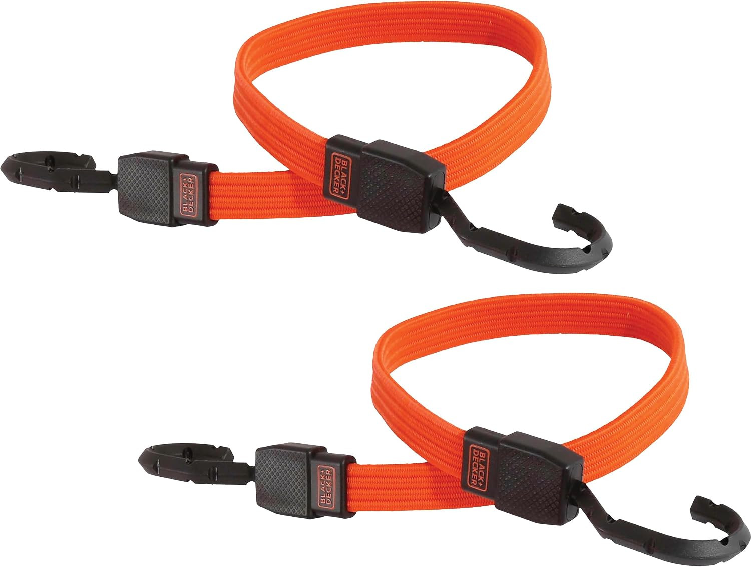 24" Flat Bungee Straps, 2-Pack