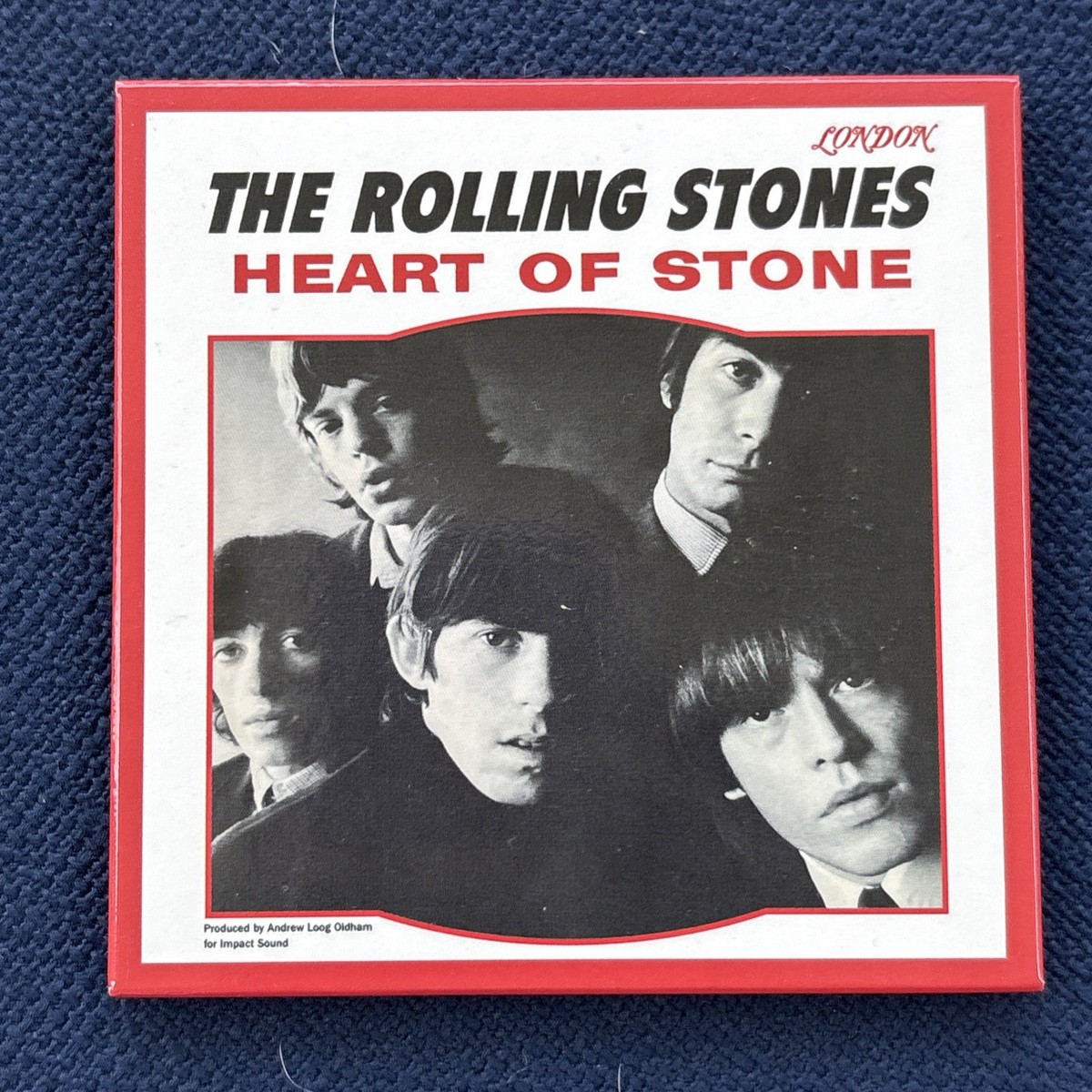 Rolling Stones Heart Of Stone 3-inch Single RSD 2026 VINYL BRAND