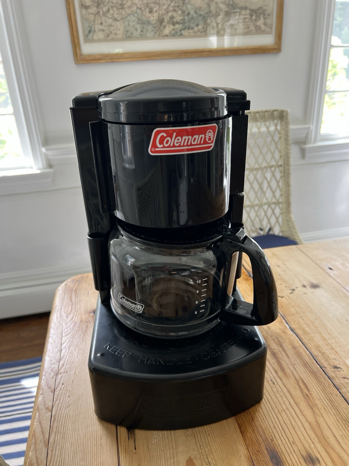 Coleman Portable Camping Automatic Drip Coffee Maker 10-Cup