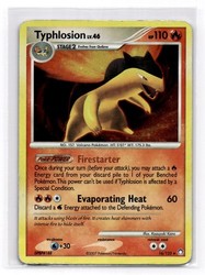 Typhlosion 16/123 Mysterious Treasures Holo Rare