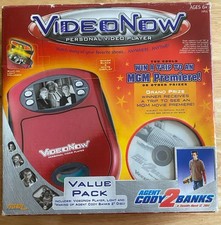 Video Now Personal Video Player Agent Cody 2 Banks Value Pack New Open Box