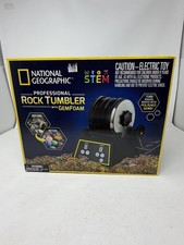 National Geographic Professional Rock Tumbler Kit With Gemfoam STEM