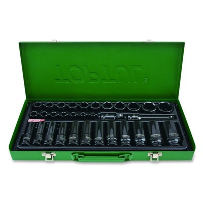 Schlagsteckschlüsselsatz 1/2'' TOPTUL GDAD3201