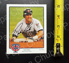 Nick Punto Baseball 4x5 Photo Signed Auto Autograph Minnesota Twins #34 3rd Base