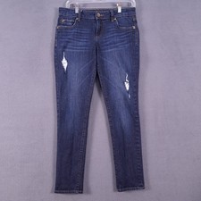 Kut From The Kloth Jeans Womens 4 Blue Stretch Denim Catherine Boyfriend Grunge