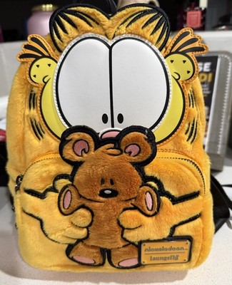 Loungefly Garfield and Pooky Plush Mini Backpack Fuzzy  display picture 1