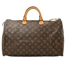 Louis Vuitton Monogram Speedy 40 Brown M41522 Handbag Monogram Canvas BBB227