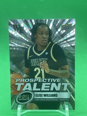 2025 Upper Deck World of Sports - #392 Elise Williams Outburst  Talent