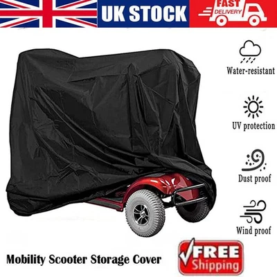ESTOP-STAR New listingHeavy Duty Mobility Scooter Storage Cover Rain Dust UV Protector Waterproof XXL