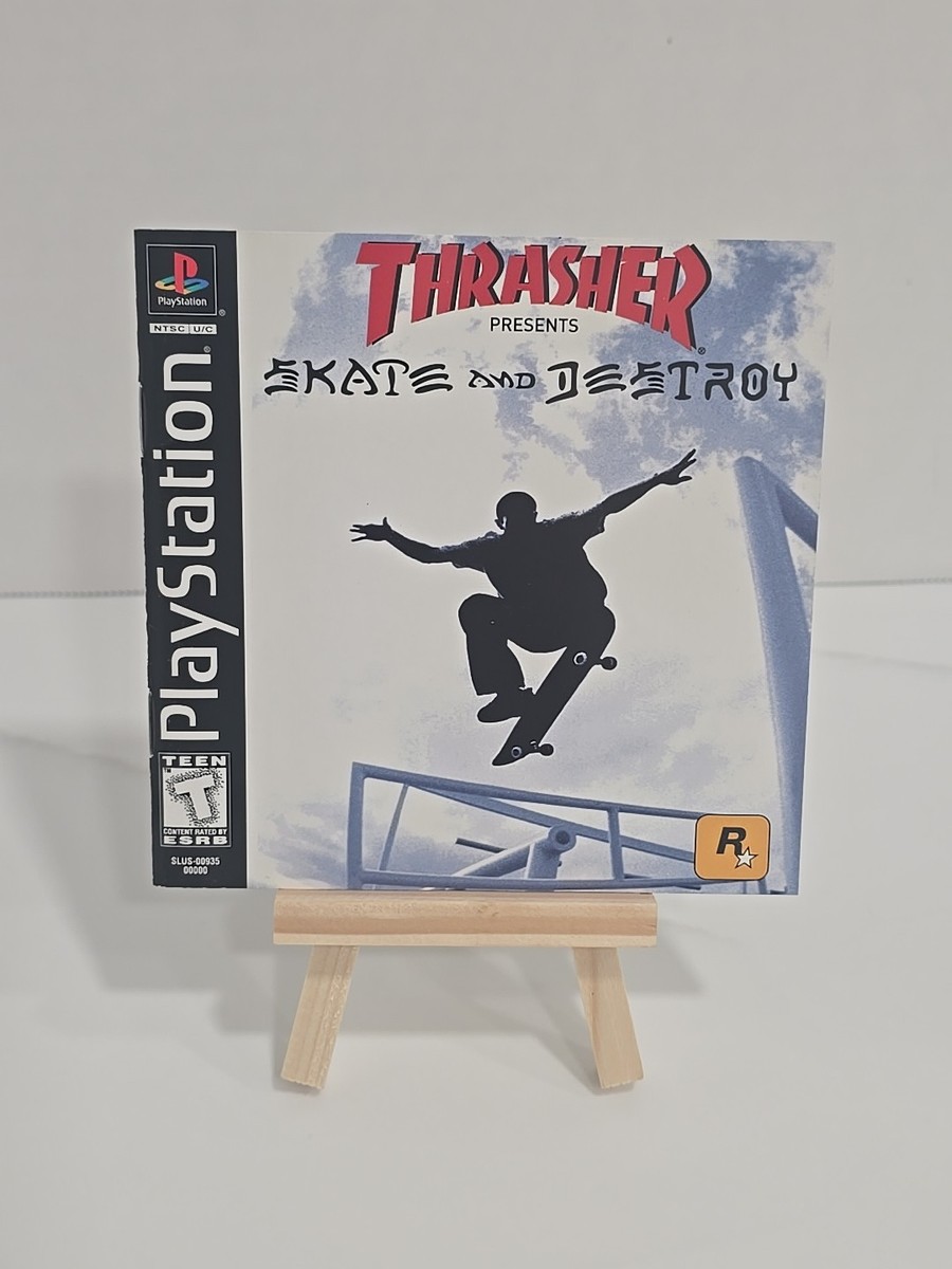 Thrasher: Skate & Destroy (Sony PlayStation 1, 1999) for sale