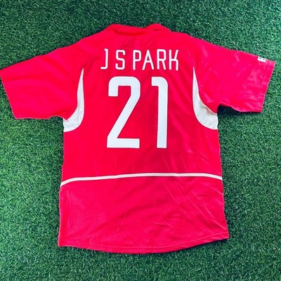 Park Ji-Sung - South Korea 2002 Official Home Jersey Shirt Kit