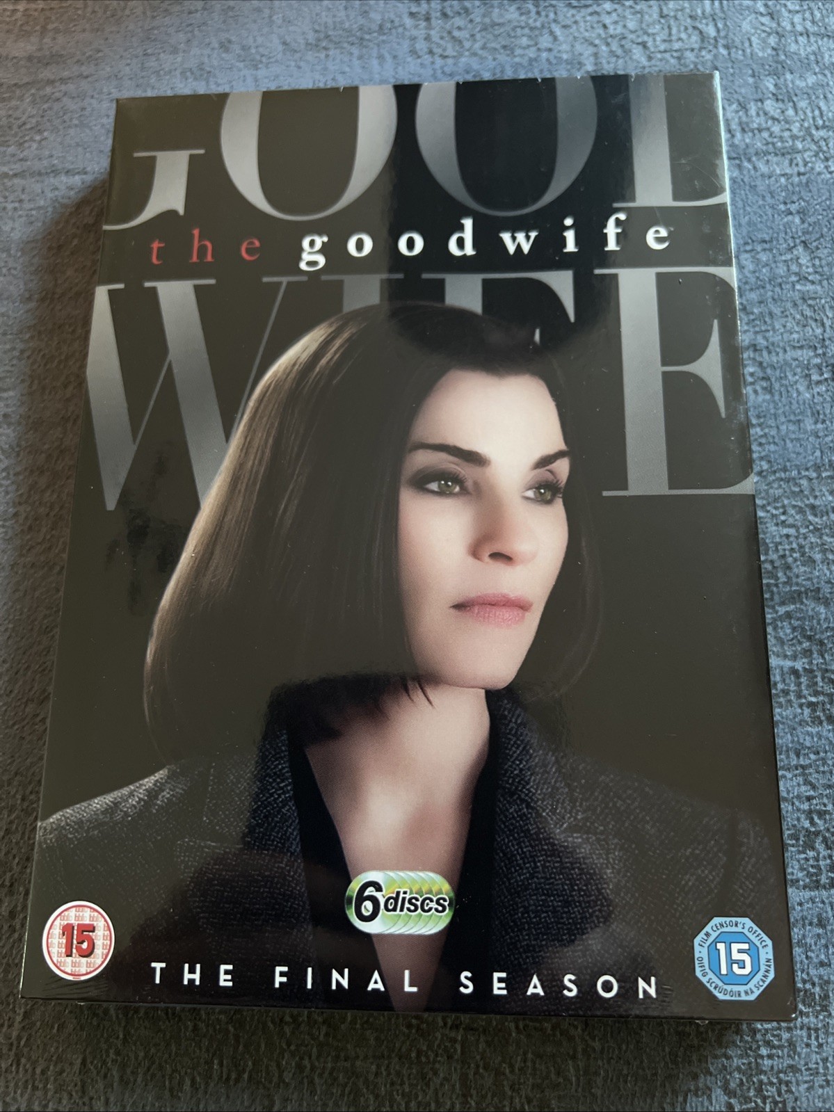 THE GOOD WIFE - SEASON 7 THE FINAL SEASON [DVD] NEW & SEALED