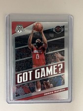 2019-20 Mosaic - Got Game? James Harden #23 Houston Rockets Insert Card