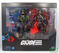 GI Joe Classified Steel Corps Commander Twilight Guard 141 Set New - CORNER DING