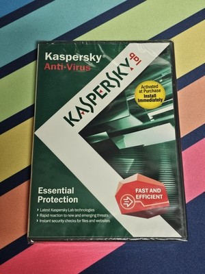 [NEW SEALED] KASPERSKEY Lab Anti-Virus Protection PC Computer Security Software
