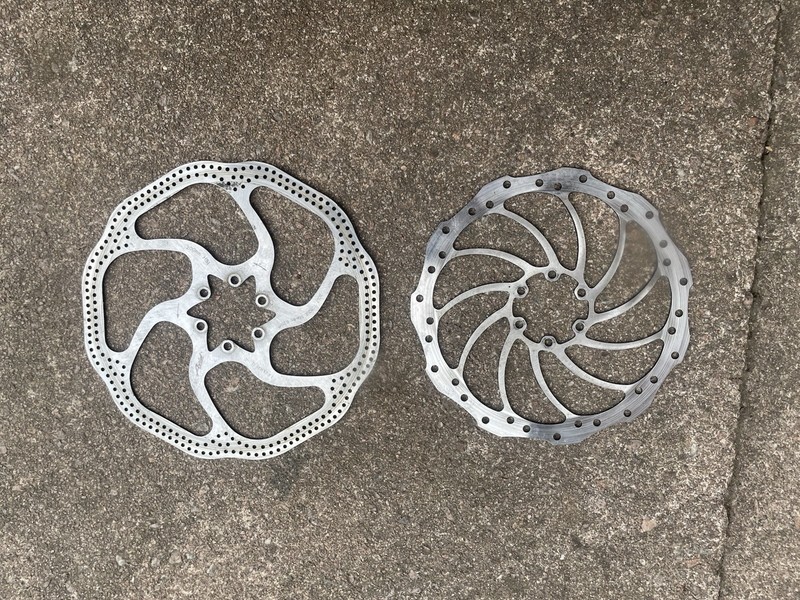 Magura And Avid 200mm And 180mm Disc Brake Rotors Good Condition