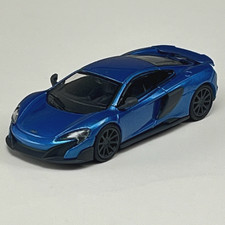 Minichamps  1/87 HO McLaren 675LT Coupé 2016 Cerulean Blue Metallic 870154424