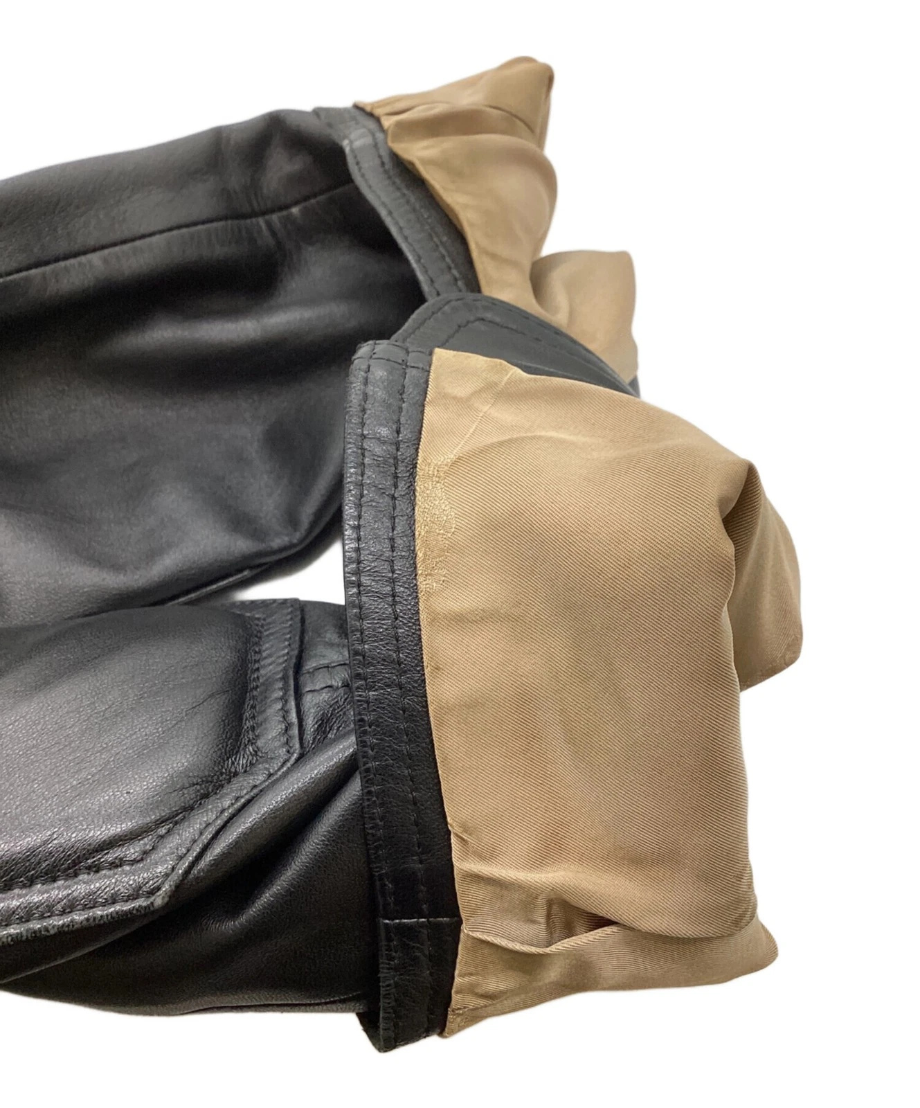 Harley-Davidson Sheepskin Leather Motorcycle Jacket Made in Japan Size 40 Black image 6