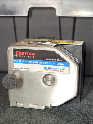 #ad #ad Thermo Scientific Masterflex P S High Perf Pump Head 965 0000 with Spare Rollers $475.00