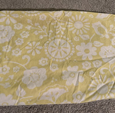 Pottery Barn Kids Yellow Sunshine Floral Crib Cotton Fitted Mattress Sheet