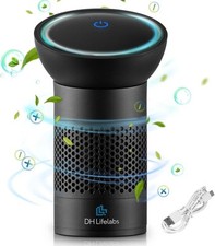 DH Lifelabs Sciaire Portable Air Purifier | USB Powered | Ions + Filter Open Box