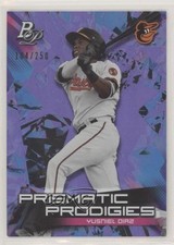 2019 Bowman Platinum Purple Refractor 104/250 Yusniel Diaz #PPP-23 0f3y