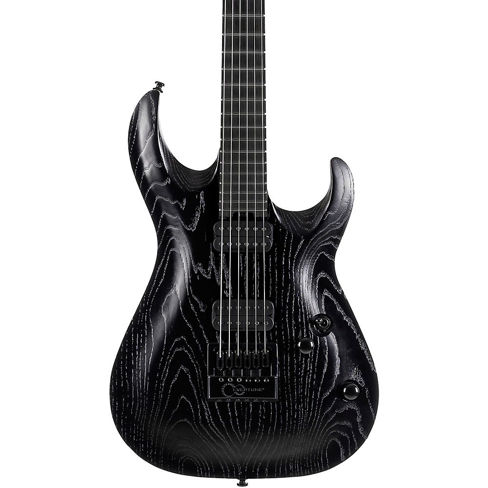 Cort KX700OPBK KX Series Evertune Electric Guitar Open Pore