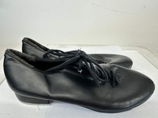 Pre-Owned Tap Shoes SoDanca Adult 4.5M Oxford Leather Lace Up Student