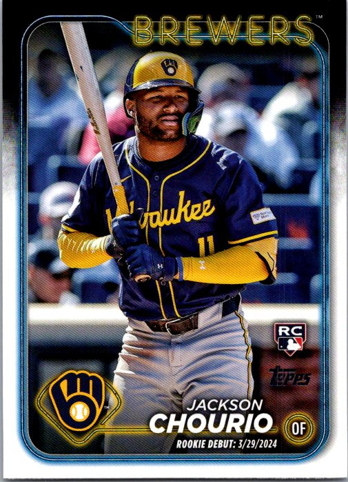 2024 Topps Update #US155 Jackson Chourio