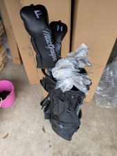 MacGregor MacBlk RH +1" Golf  Clubs Set S Flex Graphite Shafts No Driver