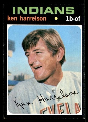 1971 Topps Baseball #510 Ken Harrelson EX *e2