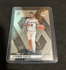 Panini 2024-25 Mosaic Basketball Stephon Castle RC Rookie Spurs #236
