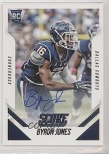 2015 Score Rookie Signatures Byron Jones #361 Auto 03cz