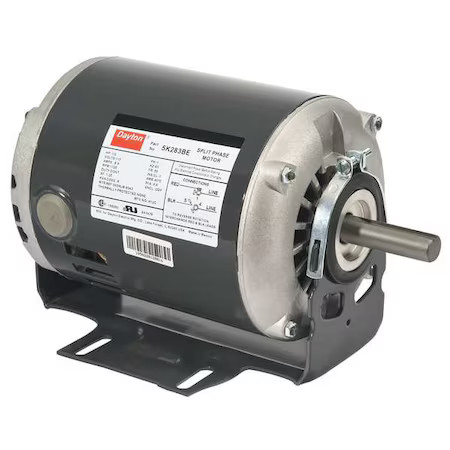 Dayton 5K283 General Purpose Motor, Open Dripproof, Cradle Base Mount, 1/2 Hp,