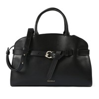 Coccinelle Sabine Schultertasche Leder 34Cm #COC-E1TLA180401 (Noir)