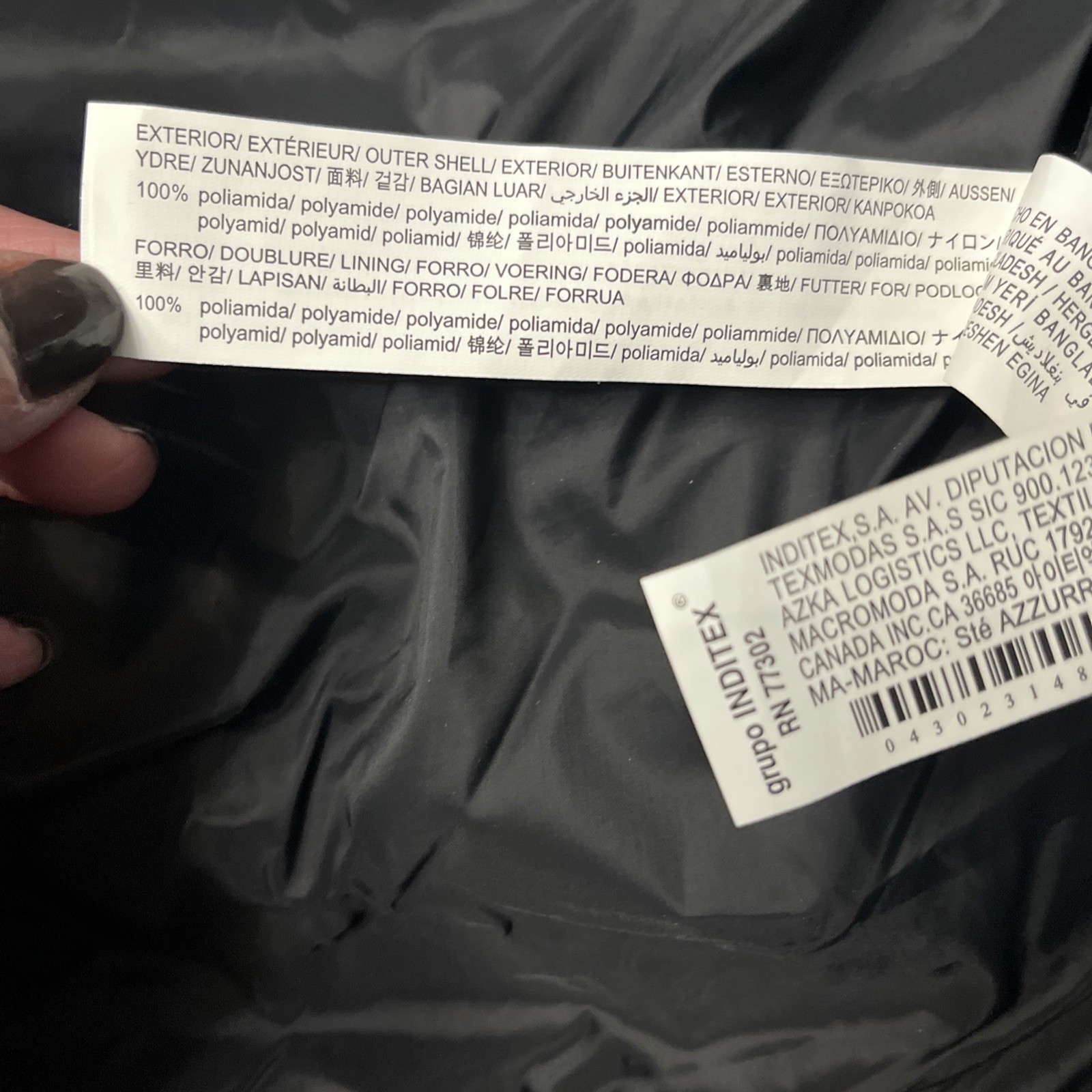 Zara Men's Black Water-Repellent Puffer Vest, Size Small, New image 7