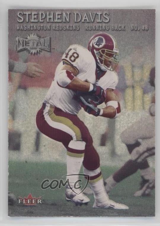 Stephen Davis #59 2000 Metal Football