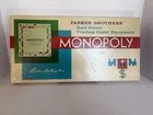 Vintage 1961 Monopoly Parker Brothers Complete Board Game Metal Tokens Original