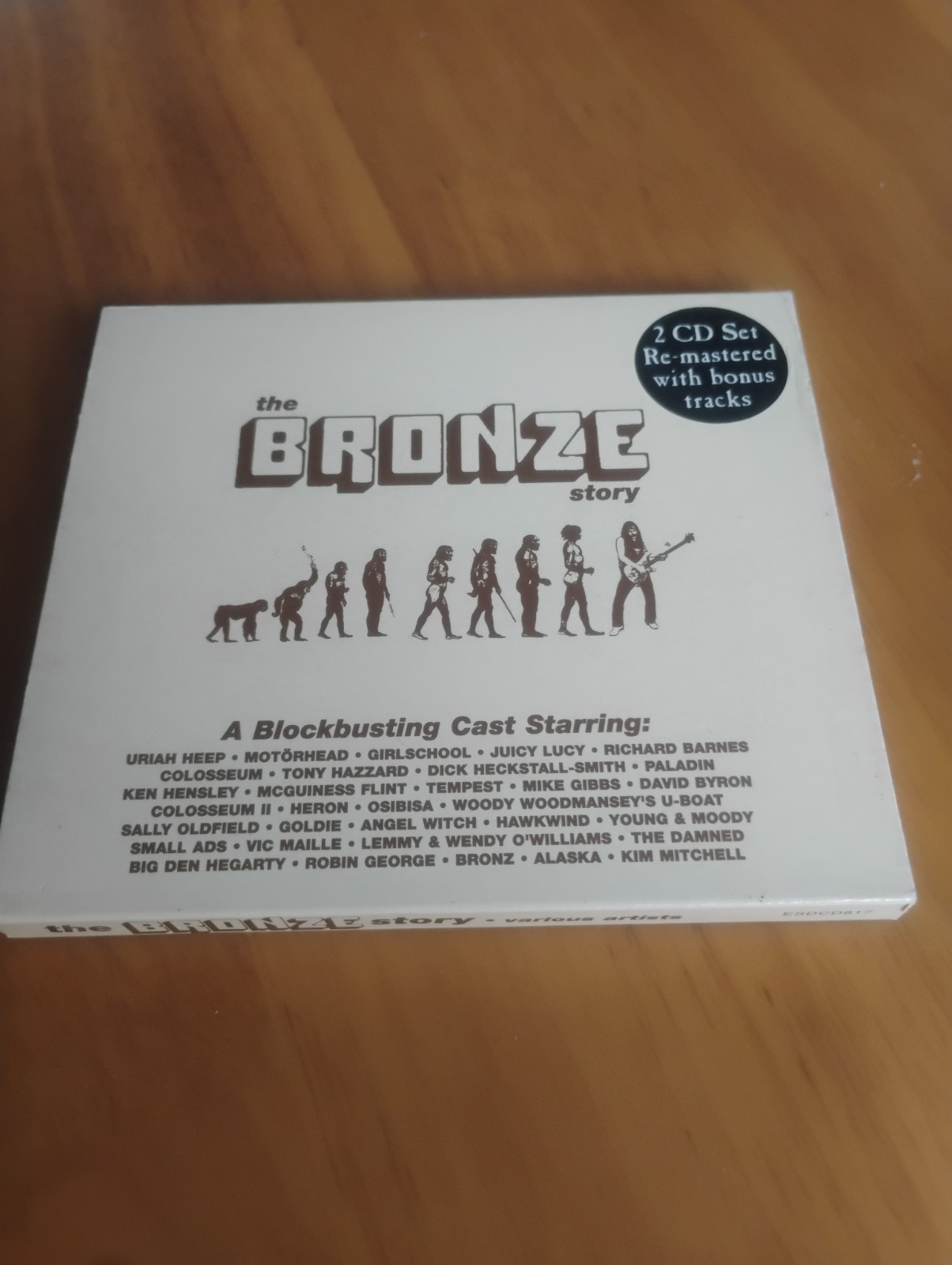 2xCD Uriah Heep / Motorhead / Hawkwind The Bronze Story Double CD Slipcase