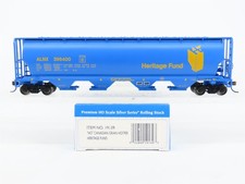 HO Bachmann Silver Series 19139 ALNX Heritage Fund 4-Bay Grain Hopper #396400