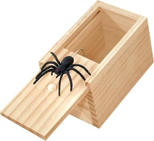 Spider Box Prank Toy Gag Gift, Funny Birthday Gifts for Men Women, Surprise Dad 