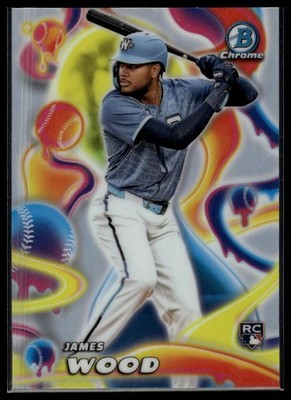 2025 Bowman Chrome #MM-4 James Wood Melt Mashers RC