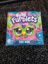 Furby Furblets Too-Koo Mini Friend, 45 Sounds Music, Speaks Only Furbish