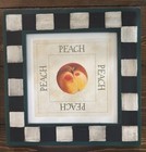 Vntg 4 Piece Set John Richard Collection Framed Prints Peach Plum Apple Pear — photo 4