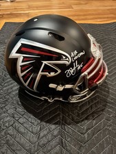 Drake London Atlanta Falcons Full Size Signed “Air London” Helmet