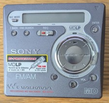 Sony MZ-G750 Minidisc FM/AM Radio MD Walkman Odtwarzacz i nagrywarka