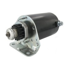 Demarreur + pignon 16 dents 497595 - moteur de tondeuse briggs & stratton