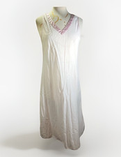 Secret Treasures Nightgown Size L Vintage 90's Pink Cottagecore Sleepwear