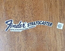 Fender Stratocaster 1970 Style Waterslide Decal Pre-Cut Ready to Use