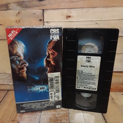 Enemy Mine VHS Used Sci-Fi Adventure Dennis Quaid Louis Gossett Jr
